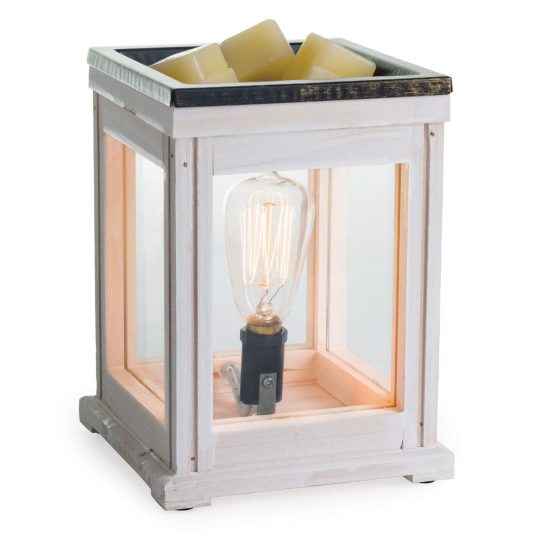 Weathered Wood Vintage Bulb Illumination Warmer