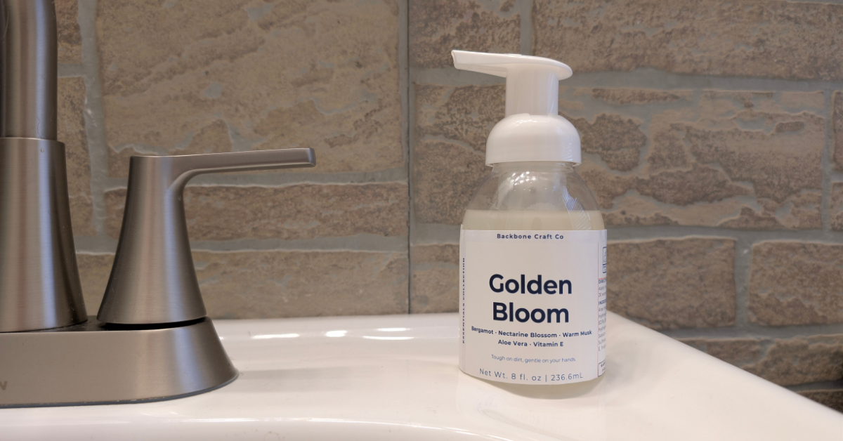 Golden Bloom Foaming Hand Soap — The Right Scent for the Right Time of Year