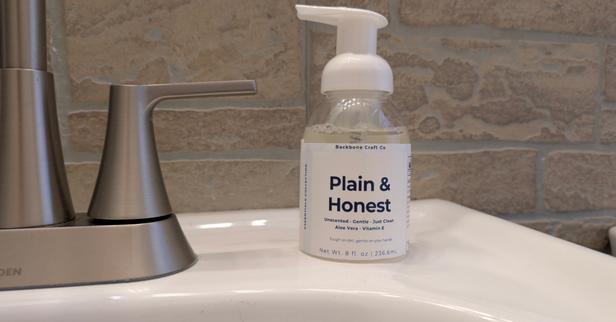 Plain & Honest Foaming Hand Soap — Sometimes Simple Is Exactly Right