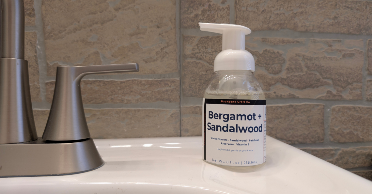 Bergamot + Sandalwood Foaming Hand Soap — Some Scents Just Feel Settled