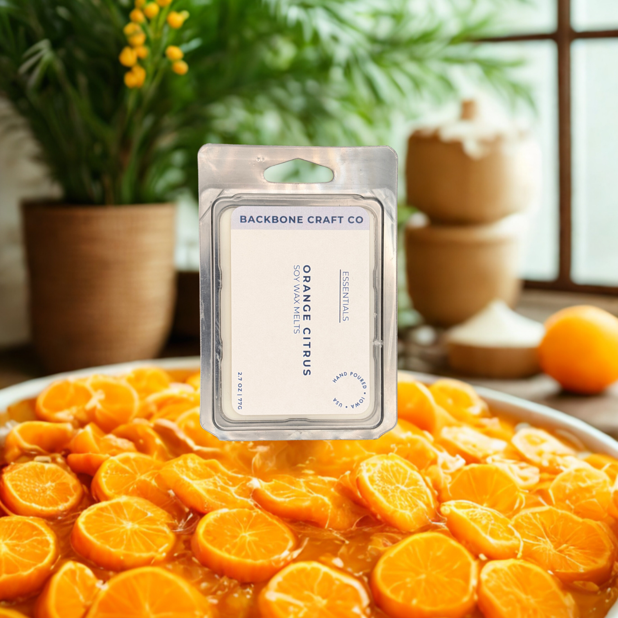 Orange Citrus Wax Melt