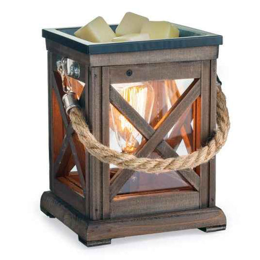 Walnut & Rope Vintage Bulb Illumination Warmer
