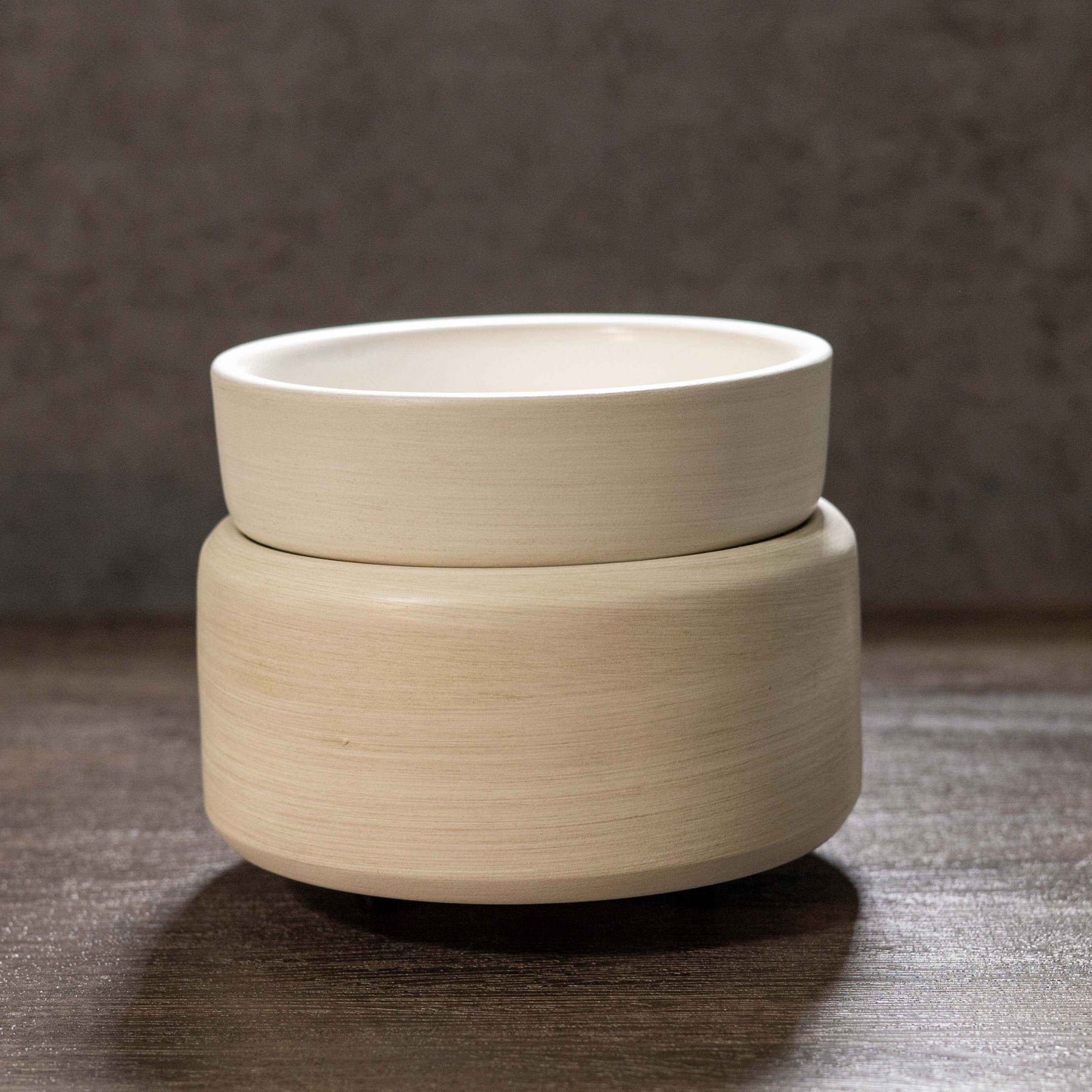 Stone Ivory 2-in-1 Candle Warmer
