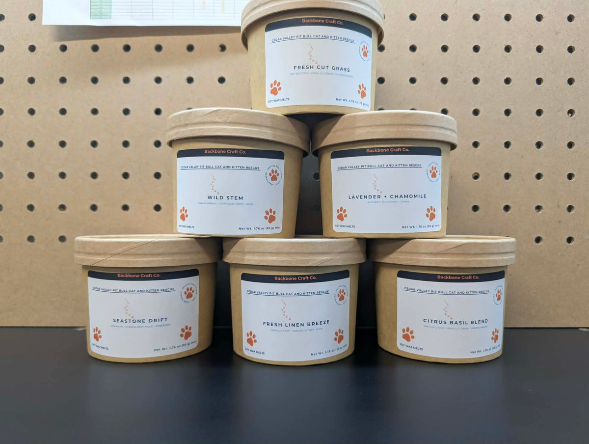 Cedar Valley Pit Bull Cat & Kitten Rescue — Charity Wax Melts